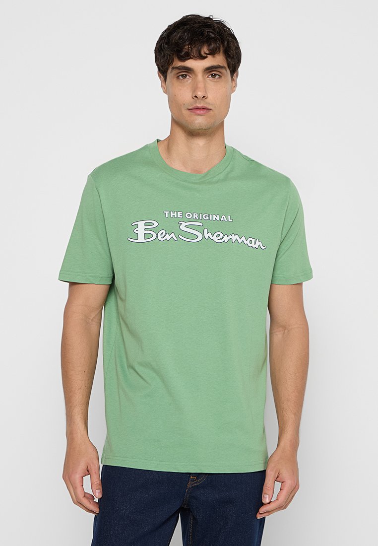 Ben Sherman T-shirt print groen