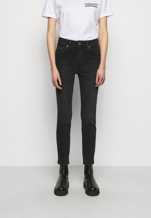 Jean droit - black