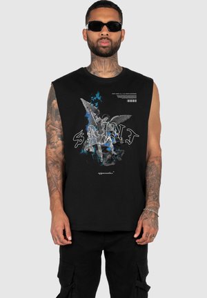V.1 X SLEEVELESS  - Felső - black