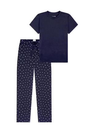 Schiesser, SCHIESSER SET - Nachtwäsche Set - blau   creme
