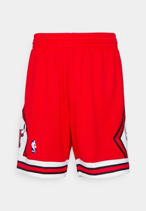 Mitchell & Ness NBA CHICAGO BULLS SWINGMAN SHORT - kurze Sporthose - red