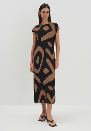 MAXI CREPE - Day dress - black