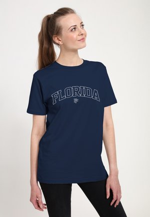 Henry Tiger, PARK FIELDS FLORIDA COLLEGIATE - T-Shirt print - navy