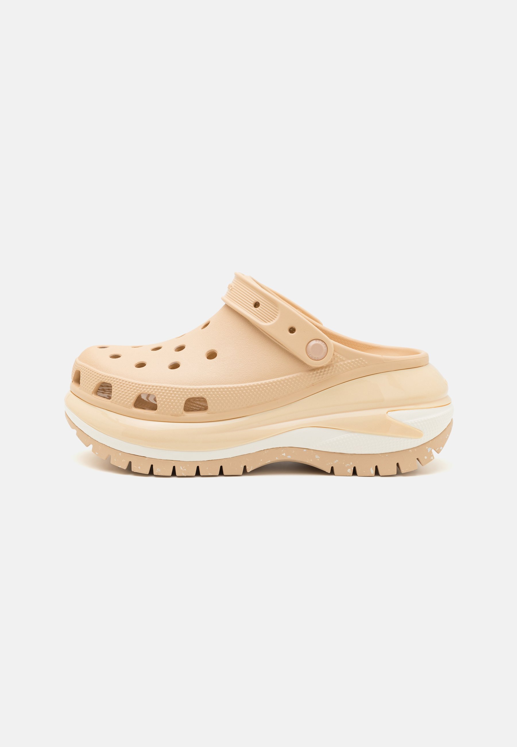 Crocs MEGA CRUSH UNISEX - Badesandale - shitake/camel - Zalando.de