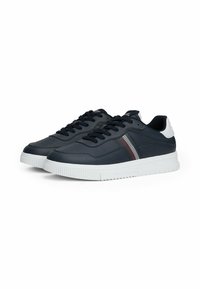 Tommy Hilfiger SUPERCUP STRIPES TUMBLED  - Sneakers basse - desert sky