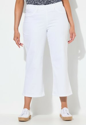 Ulla Popken Flared Jeans - snow white