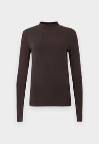 JDYAVA TURTLENECK - Tops ar garām piedurknēm - chocolate torte