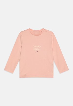 ESSENTIAL PRINTED TEE UNISEX - Μπλούζα με μακριά μανίκια - soft rose