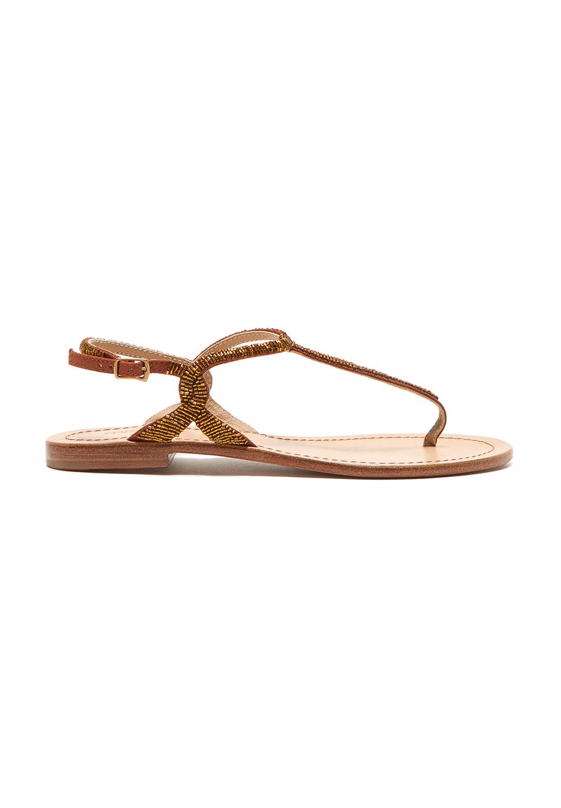 Maliparmi CUTS BEADS - Infradito - gold