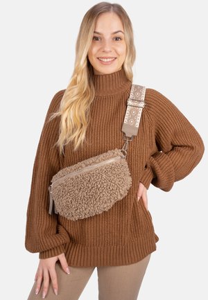 Seasons of April CURLY - Sac bandoulière - dark taupe