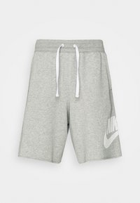 M CLUB ALUMNI HBR FT  - Træningsbukser - dark grey heather/white