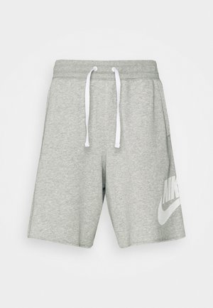 Nike Sportswear, CLUB ALUMNI LOOSE FIT - Shorts - dark grey heather/white
