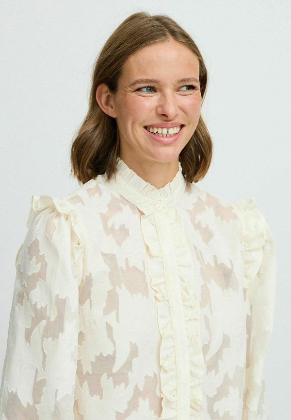 BYIFLOR - Button-down blouse - birch3