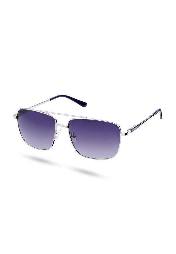 Sonnenbrille - purple  steel  silver