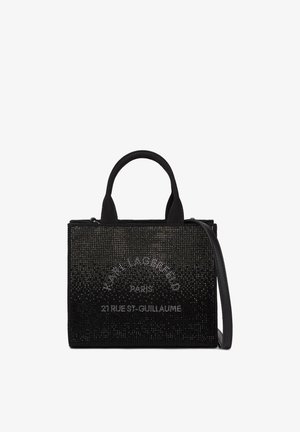 KARL LAGERFELD, K/RSG SQUARE RH DEG MINI TOTE - Sac à main - degrade black grey