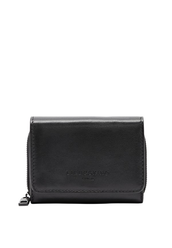 KLEINE AUFKLAPPBARE - Geldbörse - schwarz