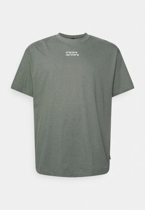 ONSGUS PHOTOPRINT TEE - Printtipaita - castor gray