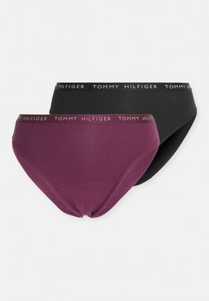 2 PACK - Nohavičky/Slipy - heritage plum/black