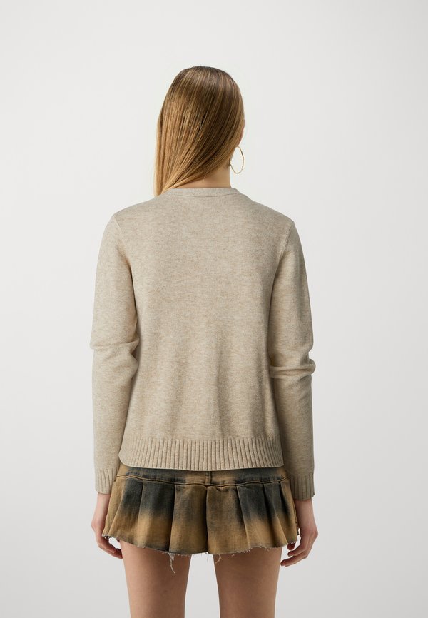 VIRIL NOOS - Cardigan - natural melange2