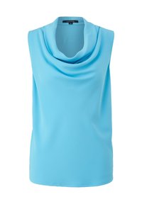 comma MIT WASSERFALL-AUSSCHNITT - Top - türkis