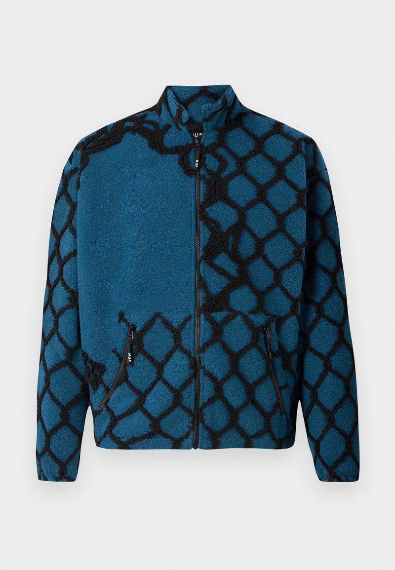 HUF BREAKTHROUGH HIGH JACKET UNISEX - Fleece jacket - marine blue/royal ...
