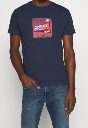 T-Shirt print - dark blue
