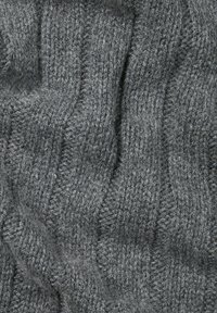 FALKE SCARF IN RIB UNISEX - Scarf - dark grey heather