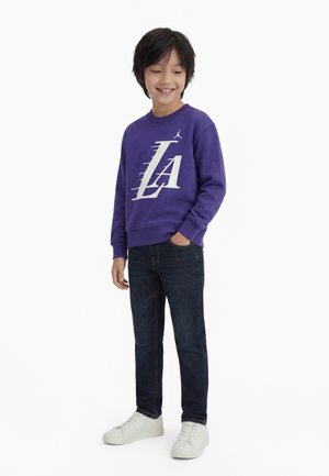Nike Performance NBA LOS ANGELES LAKERS CREW UNISEX - Sweatshirt - field purple