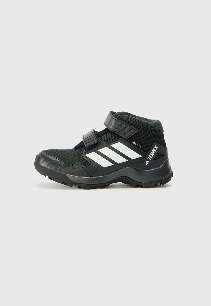 adidas TERREX SKYCHASER MID GTX CF K UNISEX - Hiking shoes - core black/white/semi impact orange