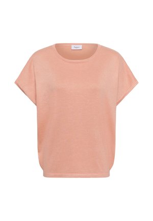 Saint Tropez, T-Shirt basic - blooming dahlia melange
