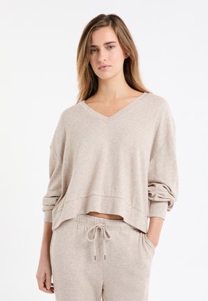 JAVIER - Sudadera - marron