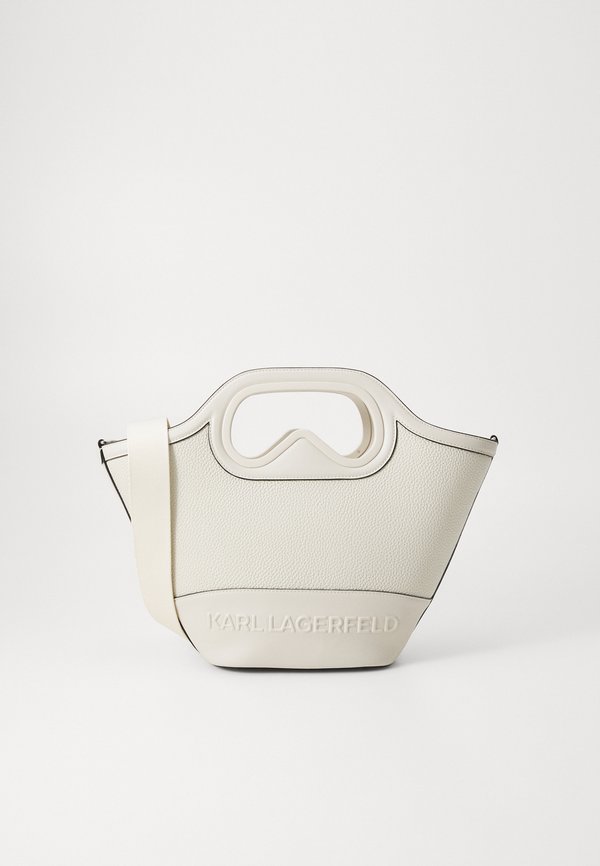 AVIATOR TULIP TOTE - Handbag - cement2