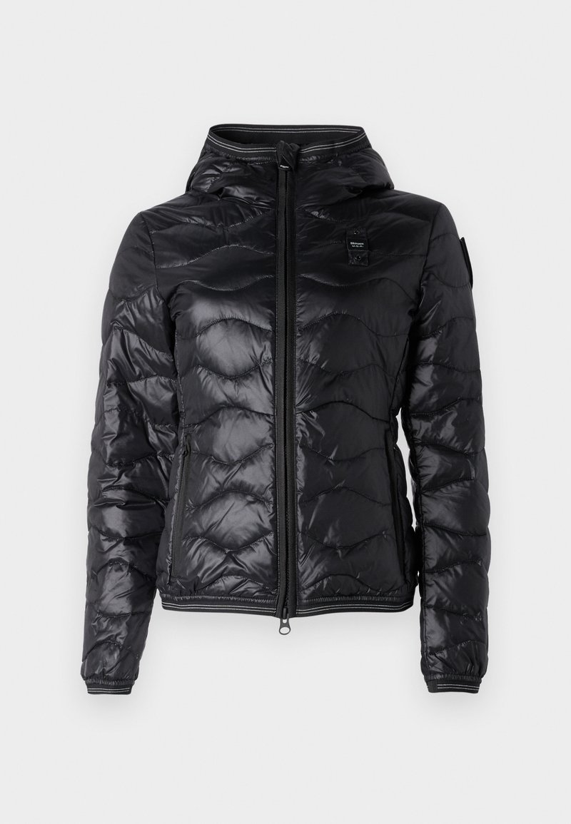 Blauer Gewatteerde jas zwart