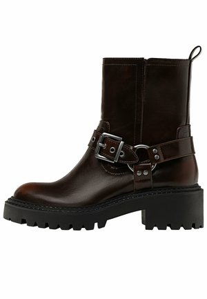 Cowboy-/Bikerlaarsjes - brown