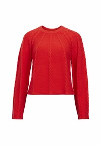 Object OBJSADIE LS RE  E AW FAIR  - Strickpullover - flame scarlet