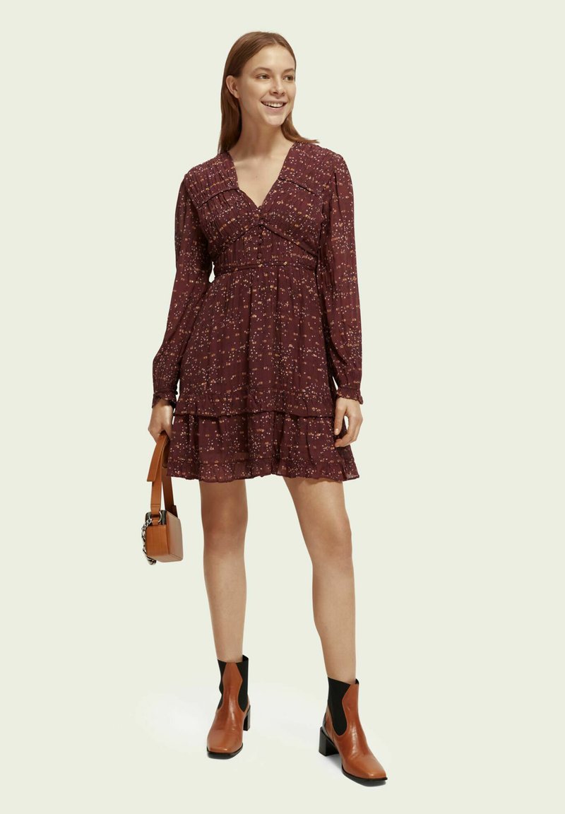 Scotch & Soda Jurk rood