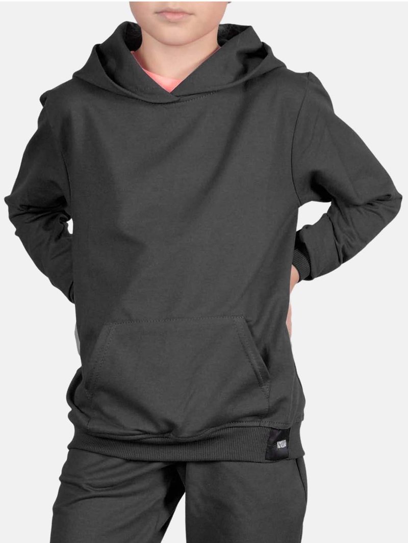 Kinder Pullover | KMISSO Kapuzenpullover black/schwarz - FU24890 Kinder Pullover | KMISSO Kapuzenpullover black/schwarz - FU24890