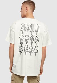 Merchcode - ICE CREAM  - T-shirt imprimé - ready for dye Image miniature 1