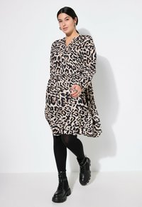 Studio Untold Tunika - espresso brown