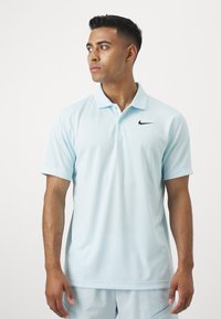 Nike Performance SOLID - Poloskjorter - glacier blue/black
