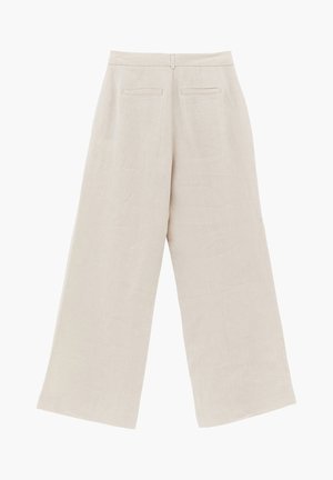 OXXO, OXXO PLEATED WIDE LEG PANTS - Broek - ancient scroll