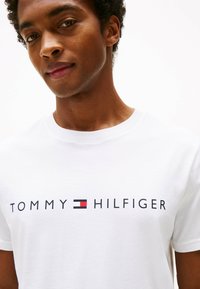Tommy Hilfiger ORIGINAL LOUNGE - Camiseta de pijama - th optic white