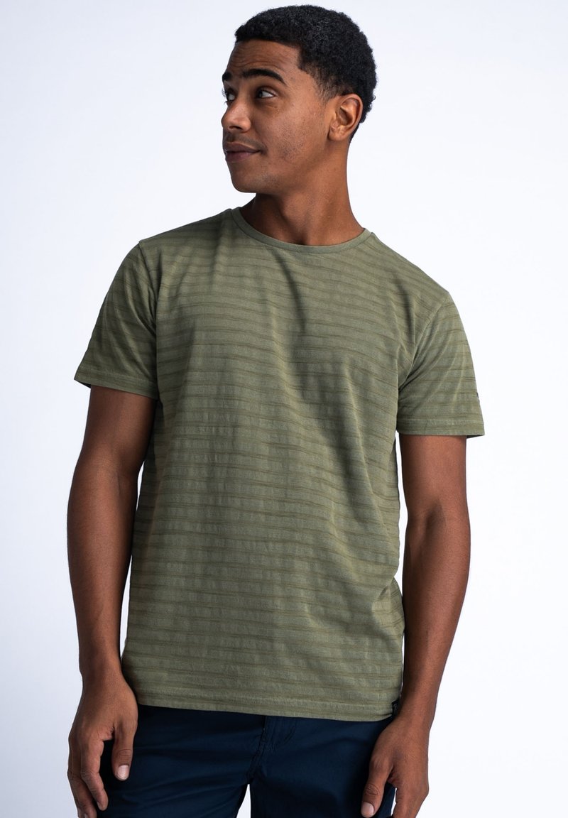 Petrol Industries - Print T-shirt - dark moss, Enlarge
