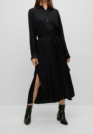 HUGO Robe chemise - black