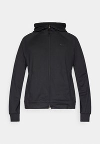 Sweater met rits - black