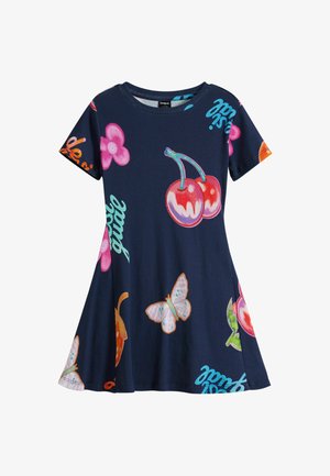 FRUIT SKATER - Haljina s naramenicama - blue