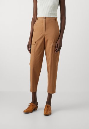 MERINGA - Pantalones cargo - brown