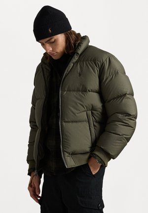 TEXTURED RIPSTOP DOWN JACKET - Chaqueta de invierno - ranger green