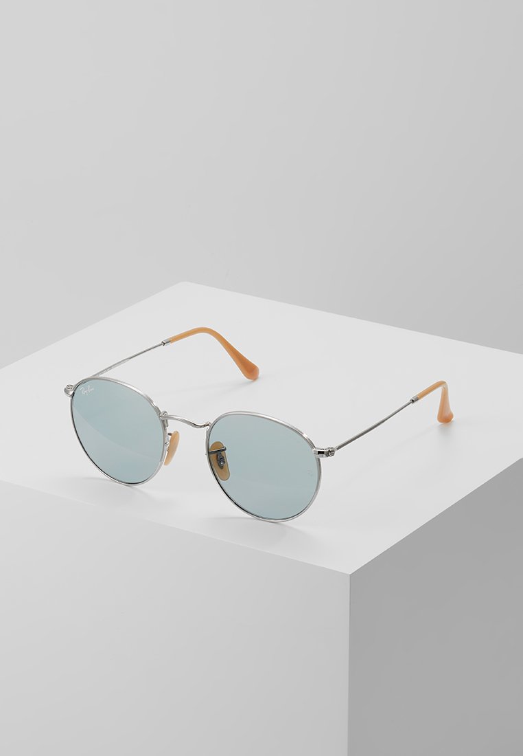 Ray-Ban ROUND UNISEX - Óculos de sol - silver photo blue