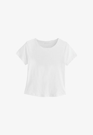 Next, REGULAR FIT - SCULPTED SHORT SLEEVE T-SHIRT - T-shirt basique - white